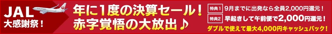 JALで行く国内ツアー特集