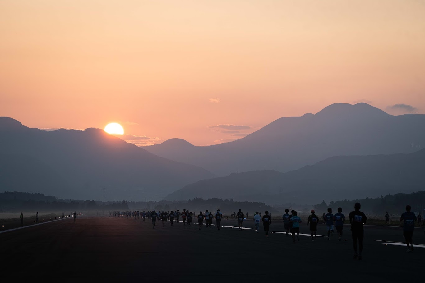 滑走路ラン風景