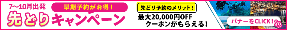 【エアトリ国内ツアー】早割キャンペーン