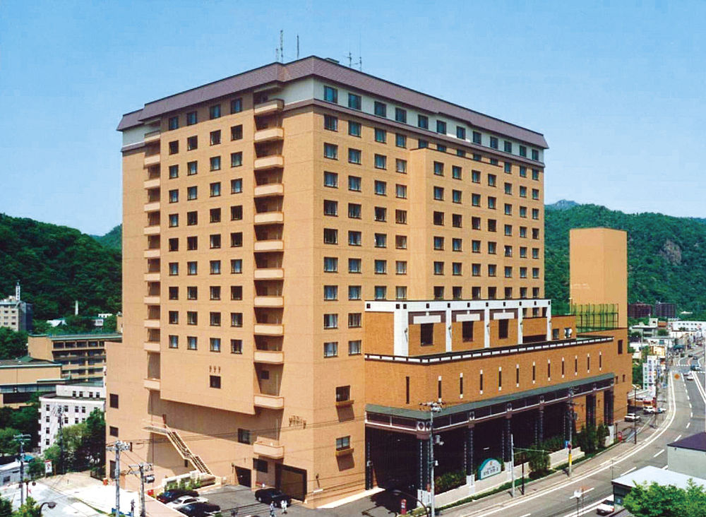 定山渓万世閣ホテルミリオーネの外観
